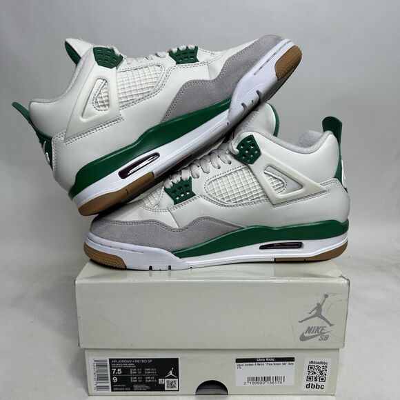 Nike Shoes Air Jordan 4 Retro SP x Nike SB “Pine Green” 2024 - Picture 3 of 8